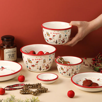 Hand-painted Christmas Tableware - HGHOM