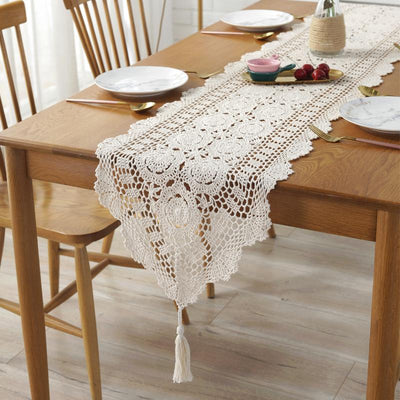 “ Geometric ” Macrame Table Runner HGHOM 