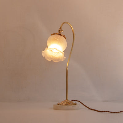 Brass Pomegranate Flower Table Lamp - HGHOM