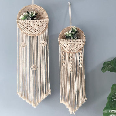 "Basket" Macrame Tapestry - HGHOM