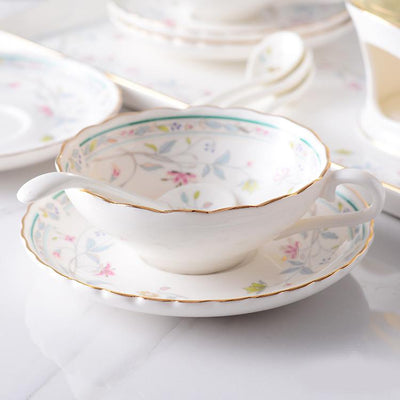 Bird & Flower Teacup Set - HGHOM