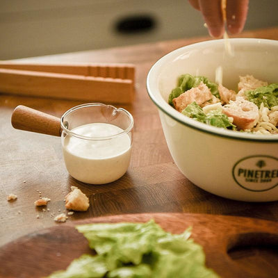 Bread Glass Dish Bowl - HGHOM