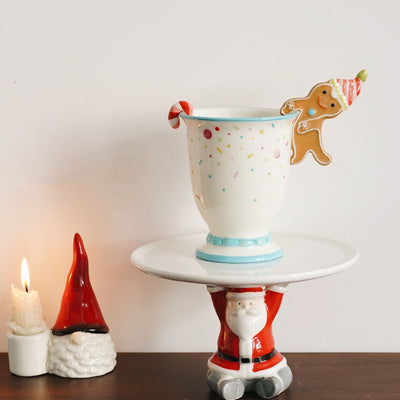 CHRISTMAS GINGERBREAD MAN HAND DRAWN CUP - HGHOM