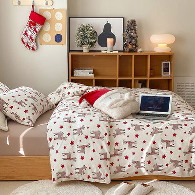 CHRISTMAS GOSSYPIUM BARBADENSE BEDDING SETS - HGHOM