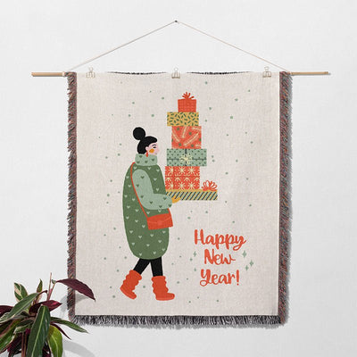 CHRISTMAS TREE PICNIC CAMPING BLANKET - HGHOM