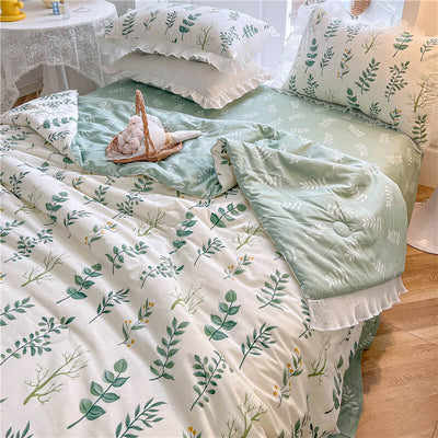 Cotton Print Bedding Set - HGHOM