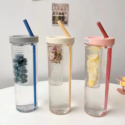 Folding Straw Tumbler - HGHOM