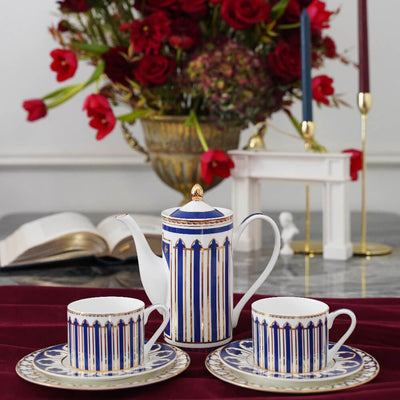 Gold Bone China Afternoon Tea Set - HGHOM