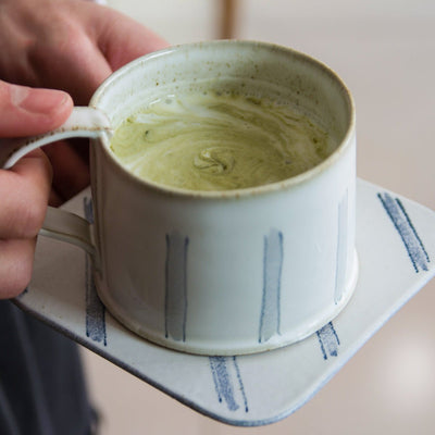 Hand-painted Pattern Cup And Saucer - HGHOM