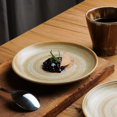 HANDMADE CERAMIC DINNER PLATE - HGHOM