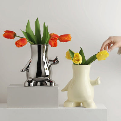 Hipster Shape Vase - HGHOM