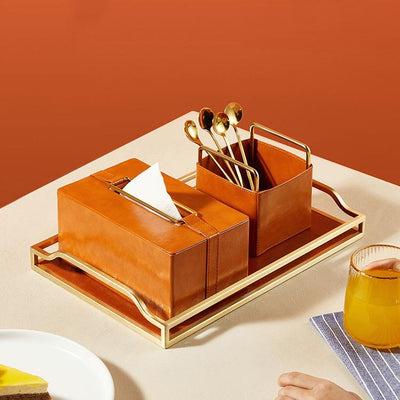 Leather Tissue Box - HGHOM