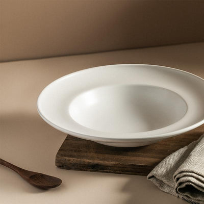 MATTE CERAMIC SOUP PLATE - HGHOM