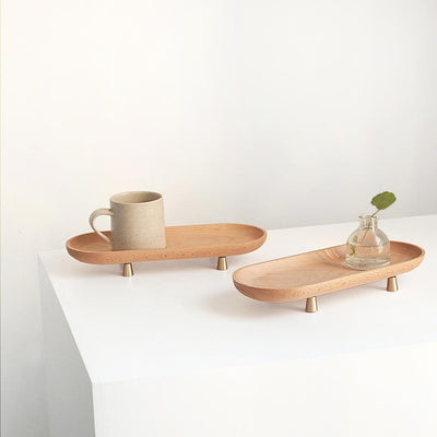 "π" Wooden Tray - HGHOM