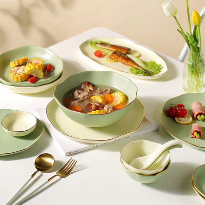 Phnom Penh Ceramic Tableware Set - HGHOM