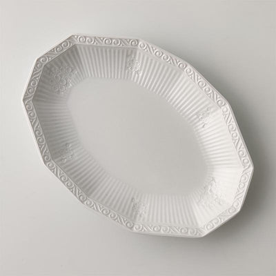 Polygonal Fruit Plate HGHOM White 