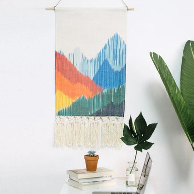 Mountain Macrame Tapestry HGHOM 