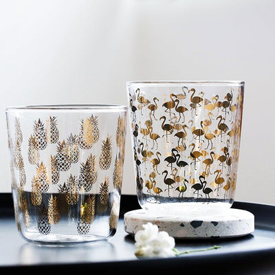 Pineapple Printed Glass - HGHOM