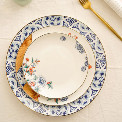 Premium Bone China Dinner Plate - HGHOM