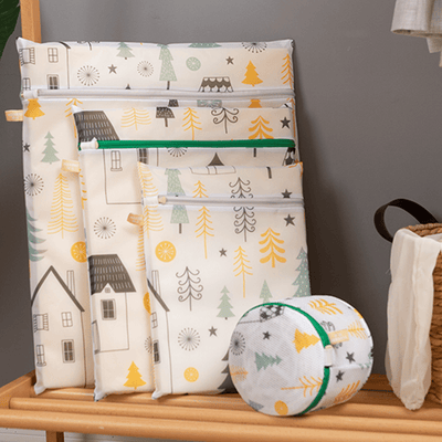 Printed Design Thickened Laundry Bag - HGHOM