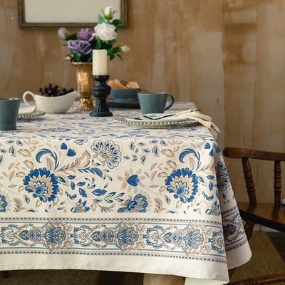 Retro Pattern Waterproof Tablecloth - HGHOM