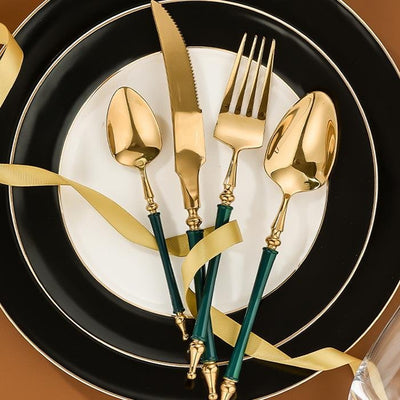 ¡°Roman column¡± Flatware set - HGHOM