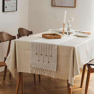 Simple Tassel Table Runner - HGHOM