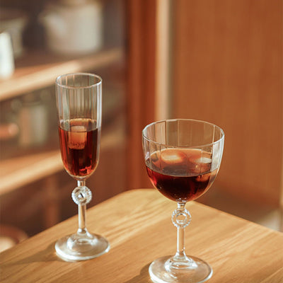 Vertical Stripe Stemware - HGHOM