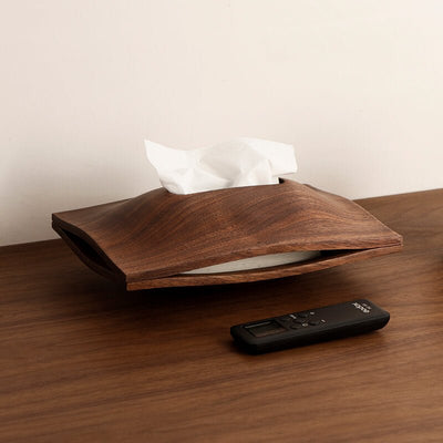 Walnut Tissue Box - HGHOM