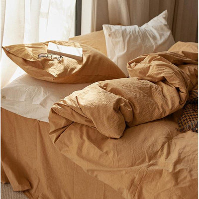 WASHED COTTON BEDDING SET - HGHOM