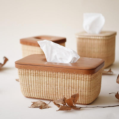 Wooden Tissue Box - HGHOM