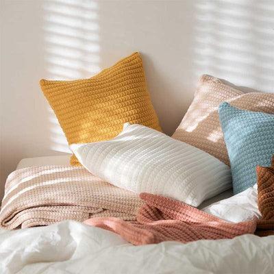 Woven Throw Pillow Cover - HGHOM